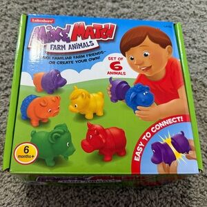 Lakeshore Mix & Match Farm Animals Set - Colorful Learning Fun